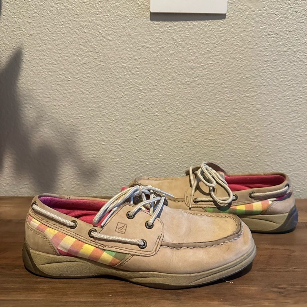 Sperry Top Siders Tan Color Size 5